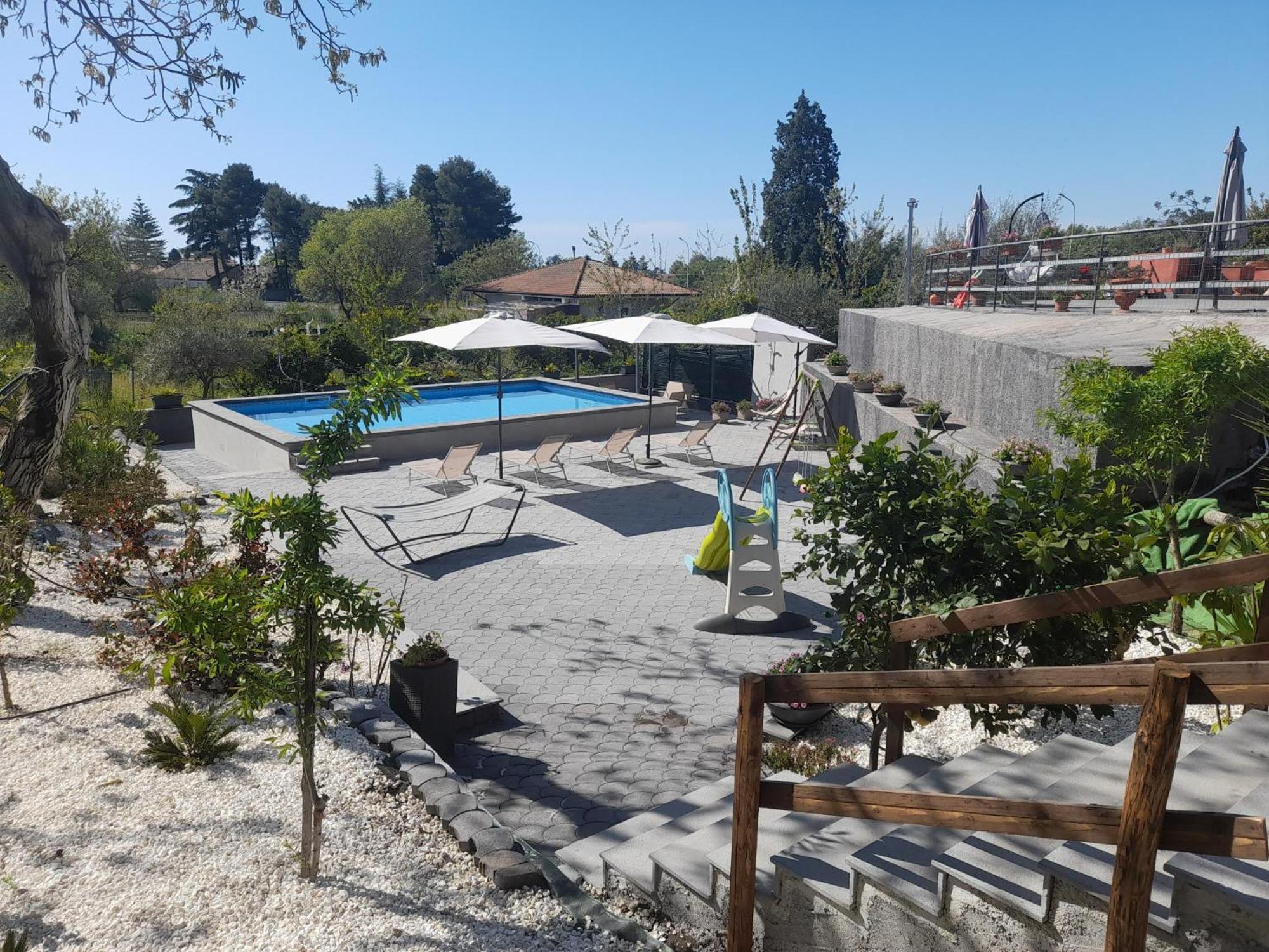 Вилла Sikelia Etna House Цафферана-Этнея Экстерьер фото